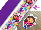 PXQ00084 - 1 Listón Estampado + 1 Listón Unicolor + 1 Resina para Moño