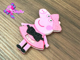 CMS10111 - Shaker de 5cm x 7cm - Peppa Pig