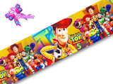 PXQ00255 - 1 Listón Estampado + 1 Listón Unicolor + 1 Resina para Moño