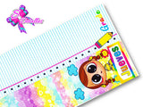 LBP07428 - Listón Estampado de 7,5 cm - Clases (por Tira)