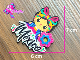 CMS10172 - Shaker de 6cm x 7cm - Muñeca