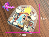 PDTF0008 - Planchable DTF de 7cm x 7cm - Jesus