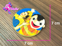 CMS10114 - Shaker de 7cm x 7cm - Bely y Beto