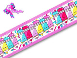LBP07005 - Listón Estampado de 7,5 cm - Clases (por metro)