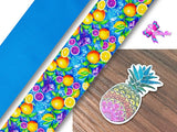 PXQ00497 - 1 Listón Estampado + 1 Listón Unicolor + 1 Resina para Moño