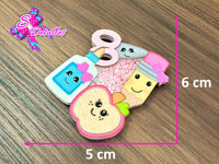 CMS10117 - Shaker de 5cm x 6cm - Escuela