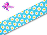 LBP06077 - Listón Estampado de 5,0 cm - Flores (por metro)