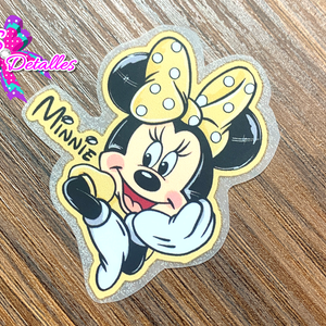 PDTF0005 - Planchable DTF de 5cm x 5cm - Minnie Beige
