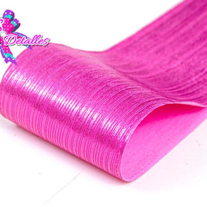 LBM07005 - Listón Metalico de 7,5 cm - Rosa (por metro)