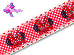 LBP07069 - Listón Estampado de 7,5 cm - Minnie (por metro)