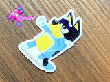 CM00163 - Resina de 4cm x 5cm - Bluey