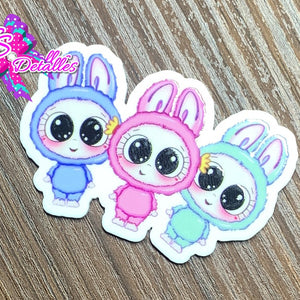 CM00007 - Resina de 5cm x 4cm - Labubu