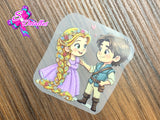 PDTF0082 - Planchable DTF de 7cm x 7cm - Rapunzel