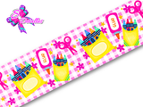 LBP07258 - Listón Impreso de 7,5 cm - Clases (por metro)