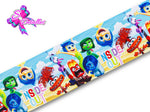 LBP07221 - Listón Estampado de 7,5 cm - Intensamente (por metro)