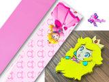 PAQ01184 - 1 Listón Estampado + 1 Listón Unicolor + 1 Shaker Grande para Moño