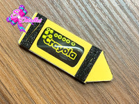 CMSI0016 - Shaker Importado de 6cm x 2cm - Crayola Azul