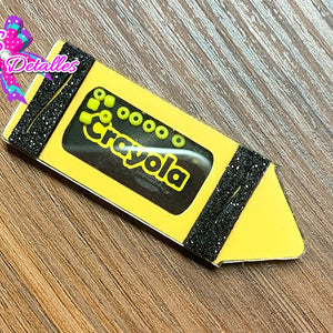 CMSI0016 - Shaker Importado de 6cm x 2cm - Crayola Azul
