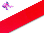 LBU05052 - Liston Barrotado de 3,8 cm - Rojo Caliente (Por metro)