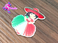 CM00035 - Resina de 3cm por 3,5cm - Mexico