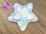 CMS30244 - Lentejuela de 4cm x 4cm - Estrella Lila