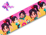 LBP07211 - Listón Impreso de 7,5 cm - Vanellope (por metro)