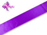 Listón Satinado Unicolor de 2,2 cm – 465, Purple, Morado, 
