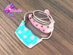 CM00044 - Resina de 4cm por 5cm - Cupcake