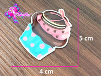 CM00044 - Resina de 4cm por 5cm - Cupcake
