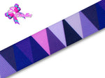 Barrotado Formas - Chevron, Zigzag, Falla, Color Purpura, Violeta, Morado, 