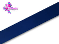 Listón Barrotado Unicolor de 0,9 cm – 365, Lt. Navy, Azul Cobalto, 