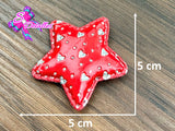 CMS30087 - Vinil de 5cm x 5cm - Estrella Roja