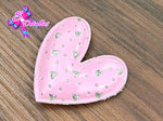 CMS30089 - Vinil de 5cm x 5cm - Corazon Rosa