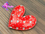 CMS30091 - Vinil de 5cm x 5cm - Corazon Rojo