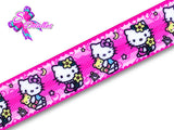 LBP04005 - Listón Impreso de 2,5 cm - Hello Kitty (por metro)