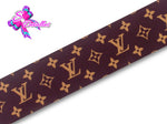 LBP06093 - Listón Impreso de 5,0 cm - Louis Vuitton (por Metro)