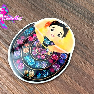 CM00062 - Resina de 4cm por 5cm - Mexico