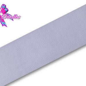LBU07004 - Liston Barrotado de 7,5 cm - Plata (por Metro)