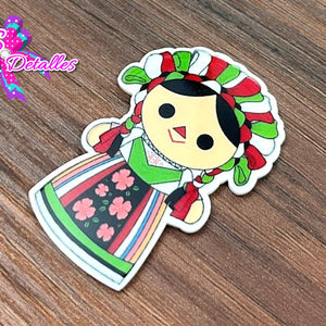 CM00070 - Resina de 4cm por 5cm - Mexico