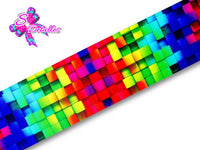 Barrotado Formas – Cuadros, Cuadros de Colores, Multicolor, Colores Fuertes, Cuadriculado, 