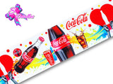 Rollo de 10 metros - Listón Impreso de 7,5 cm - Coca Cola (por Rollo)