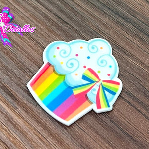 CM00008 - Resina de 3cm por 3,5cm - Cupcake