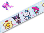 LBP04020 - Listón Impreso de 2,5 cm - Hello Kitty (por metro)