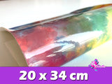 HV000038 - 4 Hojas de Vinil de 20x34 cm - Plastico Abstracto (Medianas)