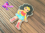 CMS10067 - Shaker de 4cm x 6cm - Mujer Maravilla