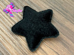 CMS30128 - Terciopelo de 4,5cm x 4,5cm - Estrella Negra