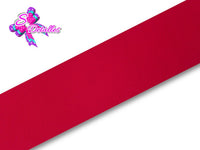 Liston Barrotado Unicolor de 7,5 cm – 260, Scarlet, Rojo Scarlet, 