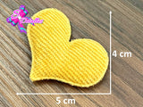 CMS30142 - Pana de 4cm x 5cm - Corazon Camel