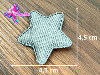CMS30144 - Pana de 4,5cm x 4,5cm - Estrella Gris