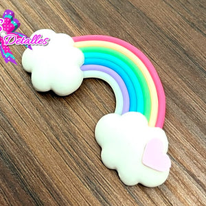 CMMF0010 - Masa Flexible - de 3.2 x 5cm Arcoiris